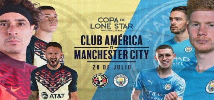 América enfrentará al Manchester City en julio