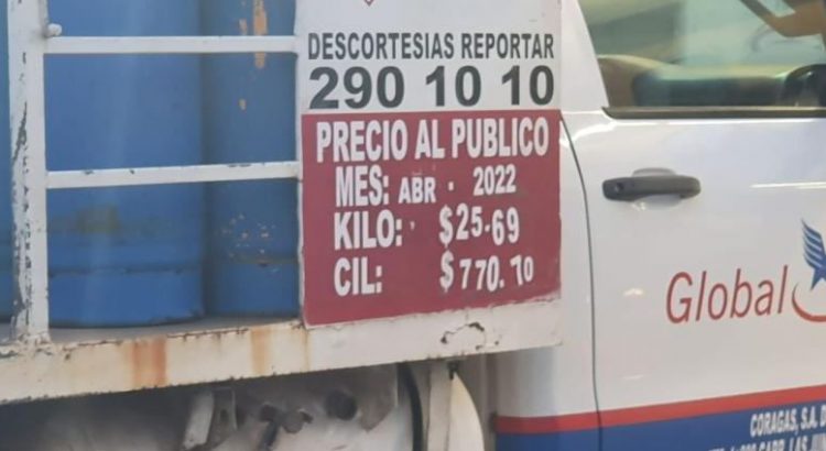 Baja el gas siete pesos en Vallarta