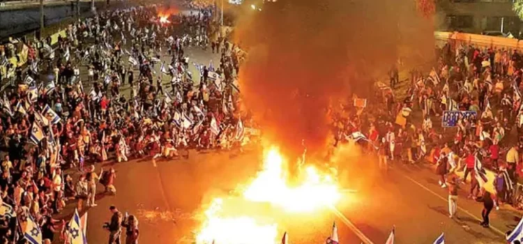 Repunta la furia en Israel