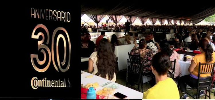 Destacan liderazgo de mujeres en aniversario 30 de la empresa Continental en Jalisco