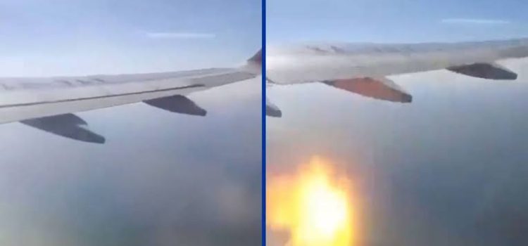 Motor de avión explota en el aire cuando iba de Puerto Vallarta a Guadalajara