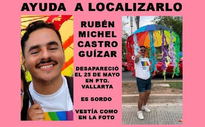 Buscan a Rubén Castro, activista sordo de la comunidad LGBTIQ