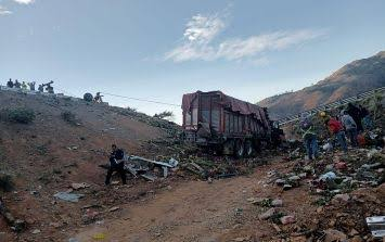 Accidente en vía a Puerto Vallarta deja ocho fallecidos