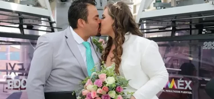 Una boda… de altura