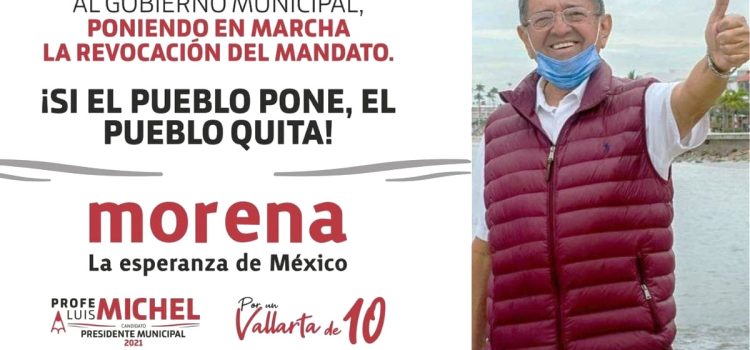 Alcalde de Puerto Vallarta olvida someterse a revocación de mandato
