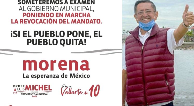 Alcalde de Puerto Vallarta olvida someterse a revocación de mandato