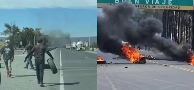 Nuevo bloqueo carretero en Ocotlán tras protestas contra la GN