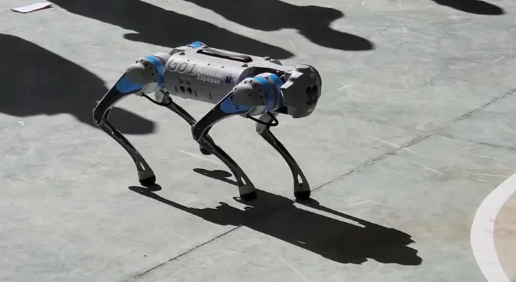 Presentan en Zapopan el prototipo del perro robot “Oficial Perrón”