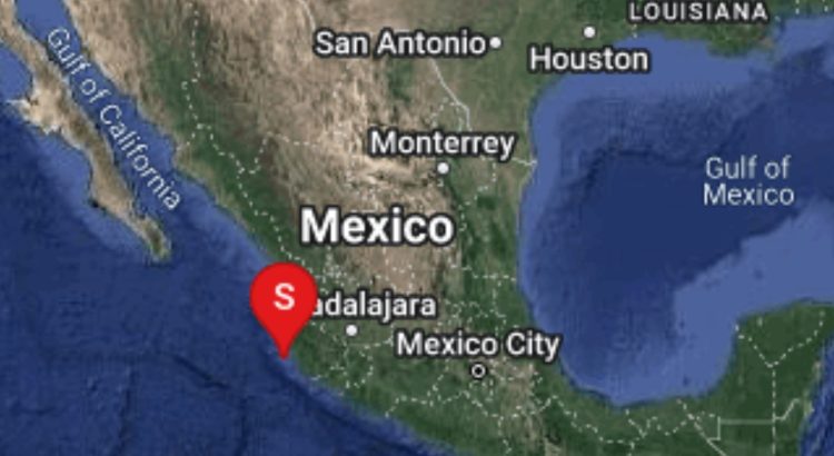 Sismo de magnitud 5 registrado cerca de Puerto Vallarta