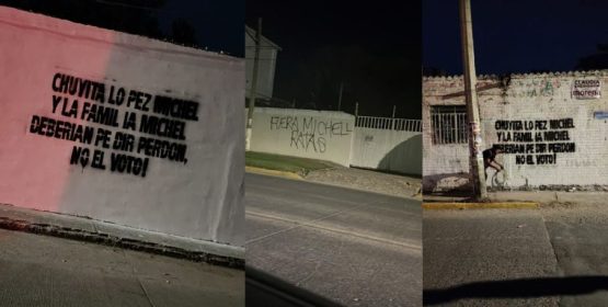 Aparecen bardas con mensajes contra candidata de Morena en Vallarta