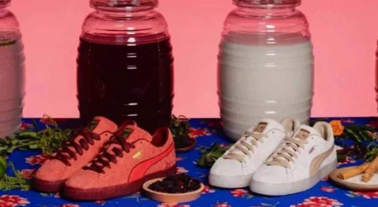 De qué quiere sus tenis, ¿horchata, jamaica, limón o tamarindo?