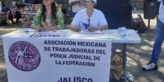 Trabajadores del Poder Judicial Federal en Jalisco buscan dos millones de firmas para consulta popular sobre elección de jueces y magistrados