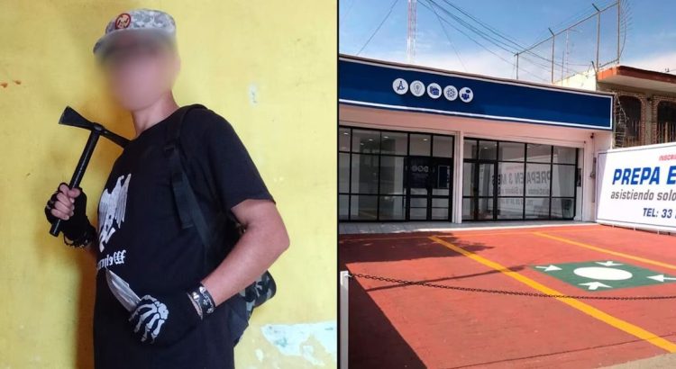 Ataque violento en preparatoria de Guadalajara: Adolescente golpea a dos compañeros con martillo