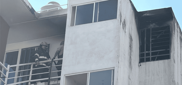 Detienen a hombre en Tlaquepaque tras incendiar departamento con su mujer e hijas dentro