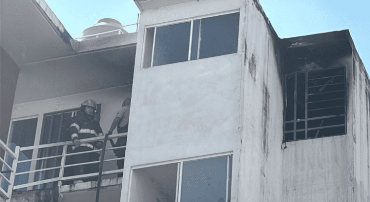 Detienen a hombre en Tlaquepaque tras incendiar departamento con su mujer e hijas dentro