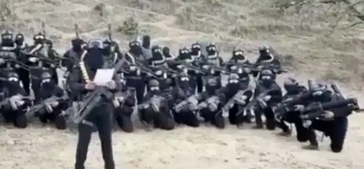 Circula video presuntamente del CJNG, tras el hallazgo de fosa clandestina