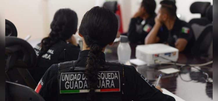 Policías de Jalisco refuerzan estrategias de búsqueda con capacitación de COBUPEJ