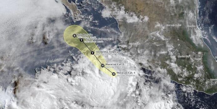 Huracán Barbara pasará por costas de Jalisco este martes