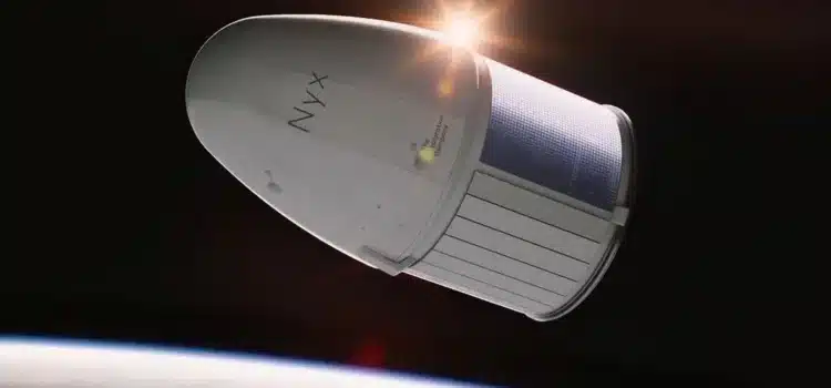 Cápsula espacial con restos humanos se estrella en el Pacífico