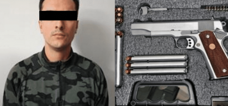 Detienen a un presunto proveedor de armamento del Cártel Jalisco Nueva Generación