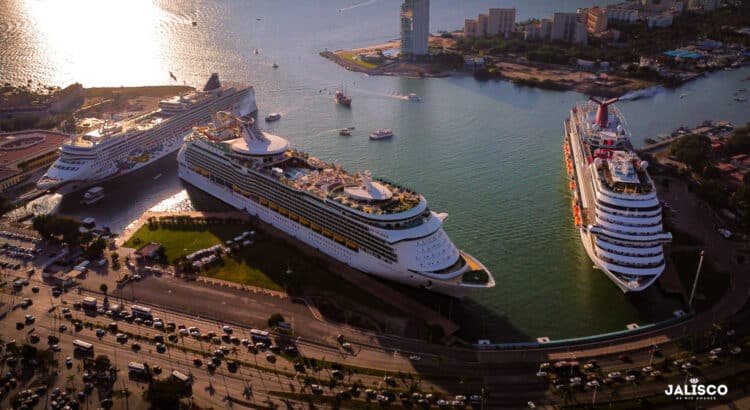 En julio Puerto Vallarta apenas tendrá 4 arribos de cruceros internacionales