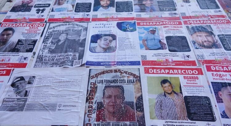 Disminuyen desapariciones en Jalisco en 2025 Disminuyen desapariciones en Jalisco en 2025