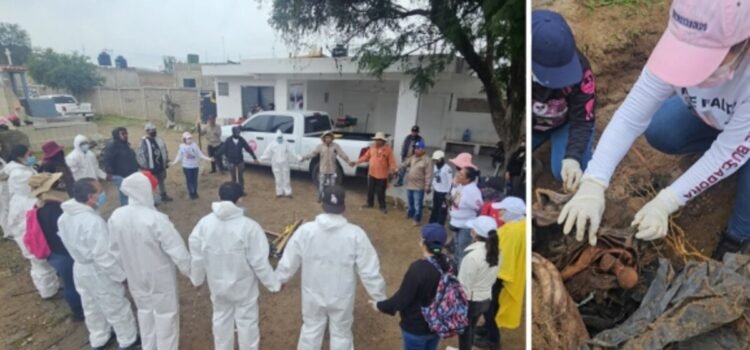 Madres buscadoras hallan 31 cuerpos sepultados clandestinamente en panteón de Tlaquepaque, Jalisco