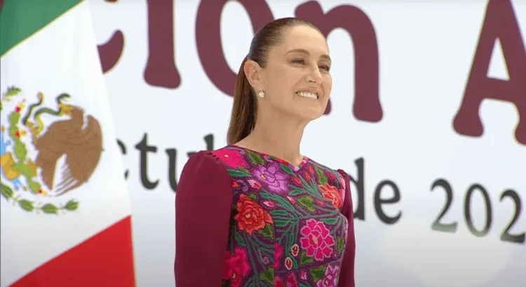 Celebró Claudia Sheinbaum su primer año como presidenta de México Celebró Claudia Sheinbaum su primer año como presidenta de México